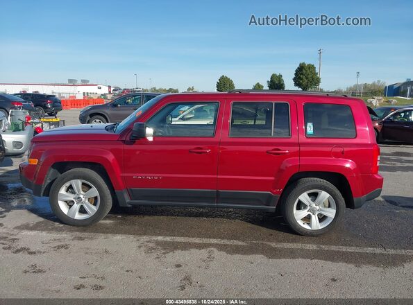1C4NJPFB8GD562641 2016 JEEP PATRIOT Красный Панорамный вид салона 360°