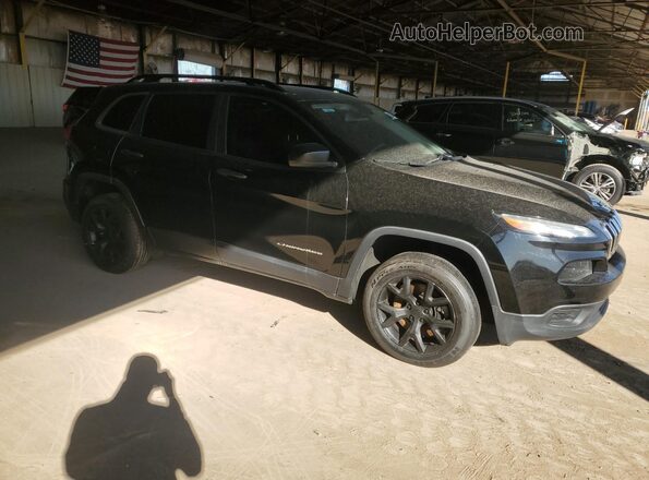 1C4PJLAB6HW558974 2017 JEEP GRAND CHER Черный Вид спереди
