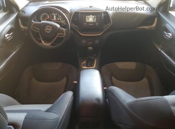 1C4PJLAB6HW558974 2017 JEEP GRAND CHER Черный Вид щитка приборов