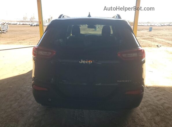 1C4PJLAB6HW558974 2017 JEEP GRAND CHER Черный Вид салона спереди