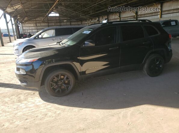 1C4PJLAB6HW558974 2017 JEEP GRAND CHER Черный Задняя левая четверть