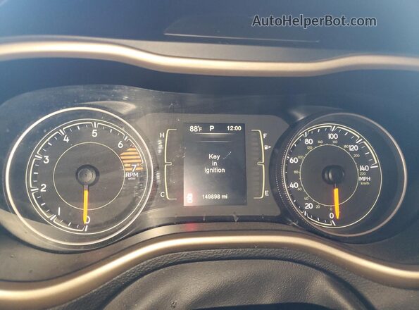 1C4PJLAB6HW558974 2017 JEEP GRAND CHER Черный Вид задних сидений