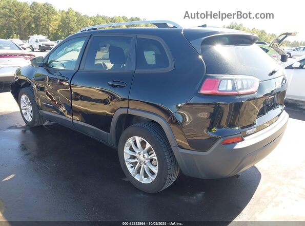 1C4PJLCB1LD610643 2020 JEEP CHEROKEE Black უკანა მარცხენა