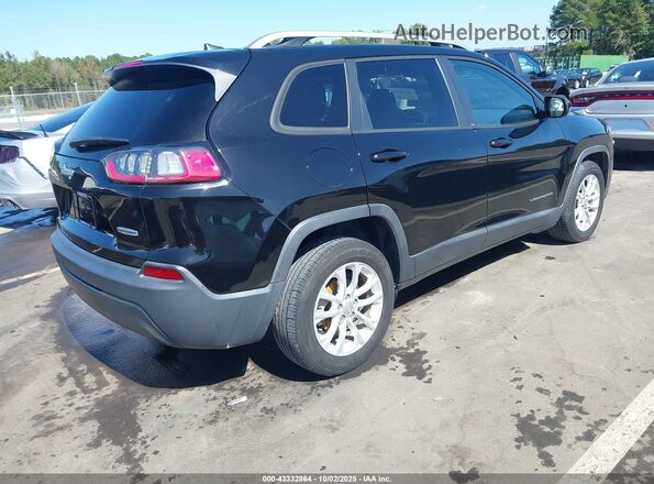 1C4PJLCB1LD610643 2020 JEEP CHEROKEE Black უკანა მარჯვენა