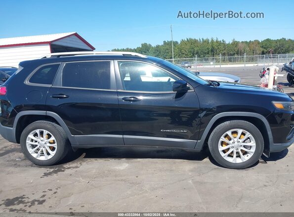 1C4PJLCB1LD610643 2020 JEEP CHEROKEE Black უკანა სალონის ხედი
