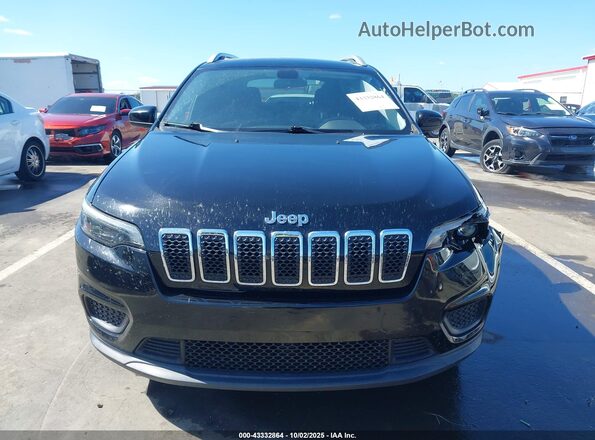 1C4PJLCB1LD610643 2020 JEEP CHEROKEE Black ხელსაწყოთა პანელის ხედი