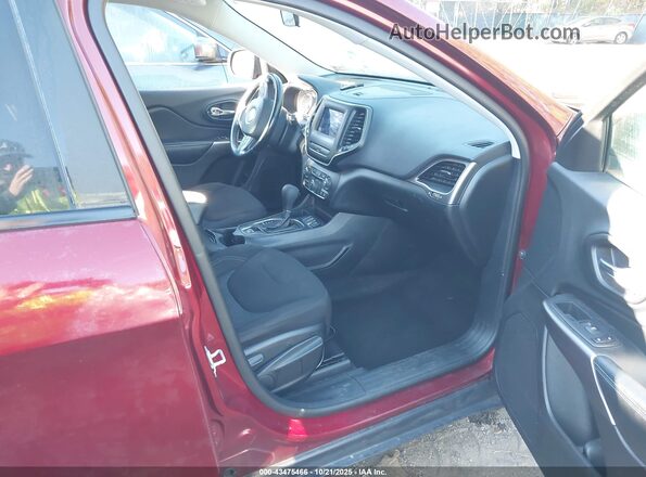 1C4PJLCB1LD632156 2020 JEEP CHEROKEE Red Vista interior delantera