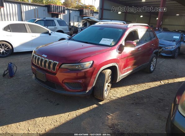 1C4PJLCB1LD632156 2020 JEEP CHEROKEE Red Vista tres cuartos delantera izquierda