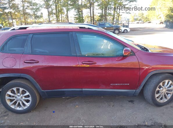 1C4PJLCB1LD632156 2020 JEEP CHEROKEE Red Vista interior trasera