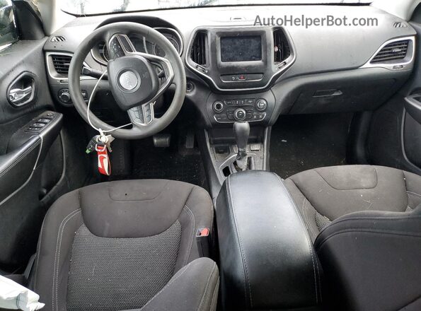 1C4PJLCB2LD547505 2020 JEEP CHEROKEE Black Dashboard view