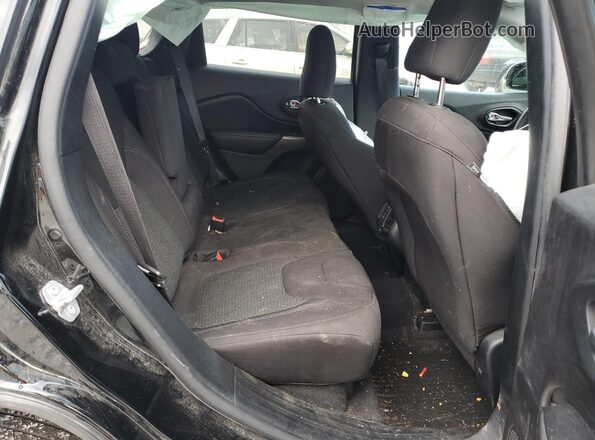 1C4PJLCB2LD547505 2020 JEEP CHEROKEE Black Rear interior view