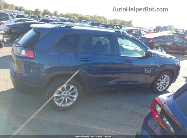 1C4PJLCB4LD556755 2020 JEEP CHEROKEE Blue Vista interior trasera