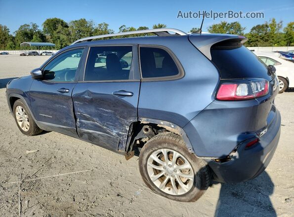 1C4PJLCB5LD535574 2020 JEEP CHEROKEE Blue Trasero izquierdo