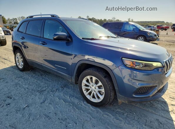 1C4PJLCB5LD535574 2020 JEEP CHEROKEE Blue Delantero derecho