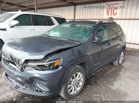 1C4PJLCB5LD556103 2020 JEEP CHEROKEE Blue Vista tres cuartos delantera izquierda