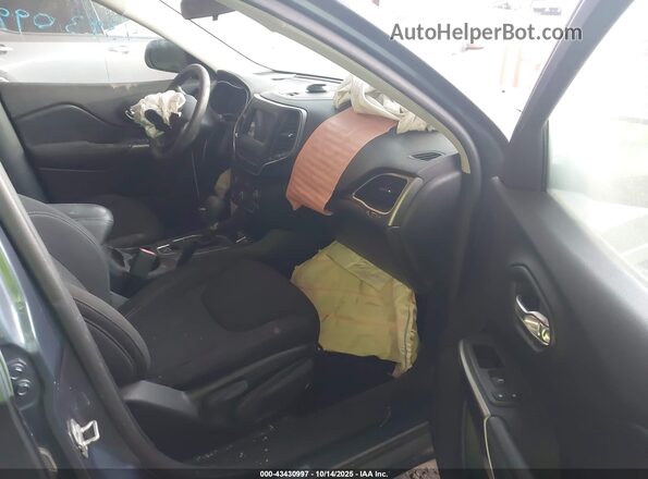 1C4PJLCB5LD556103 2020 JEEP CHEROKEE Blue Vista interior delantera