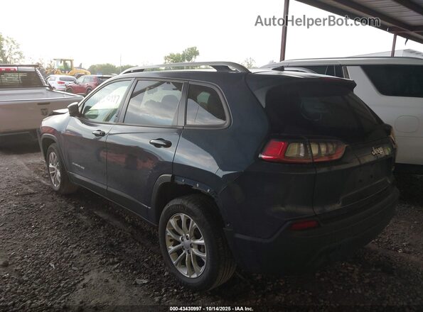 1C4PJLCB5LD556103 2020 JEEP CHEROKEE Blue Trasero izquierdo