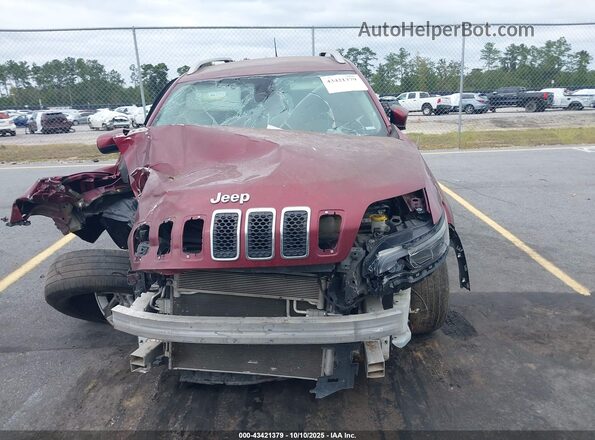 1C4PJLCB5LD653348 2020 JEEP CHEROKEE Red Вид щитка приладів