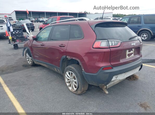 1C4PJLCB5LD653348 2020 JEEP CHEROKEE Red Задня ліва чверть