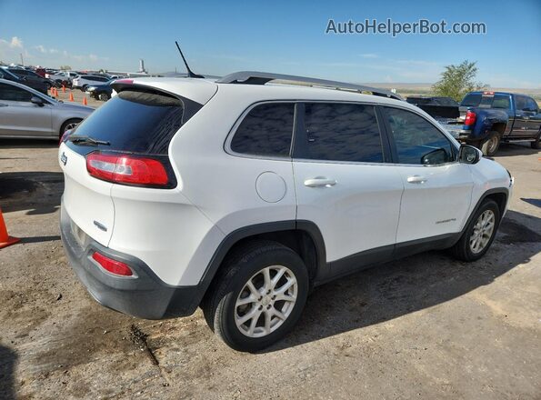 1C4PJLCB6JD615415 2018 JEEP CHEROKEE White Задня права чверть