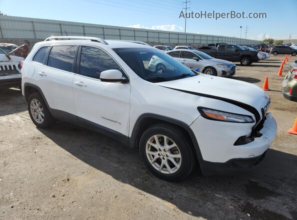1C4PJLCB6JD615415 2018 JEEP CHEROKEE White Передня права чверть