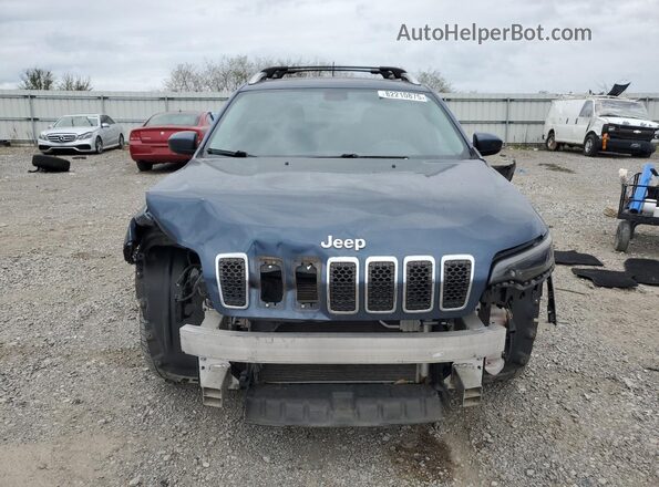 1C4PJLCB7LD569662 2020 JEEP CHEROKEE Синий Вид спереди