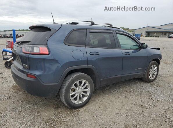 1C4PJLCB7LD569662 2020 JEEP CHEROKEE Синий Задняя правая четверть