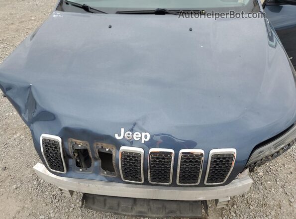 1C4PJLCB7LD569662 2020 JEEP CHEROKEE Синий Вид подкапотного пространства