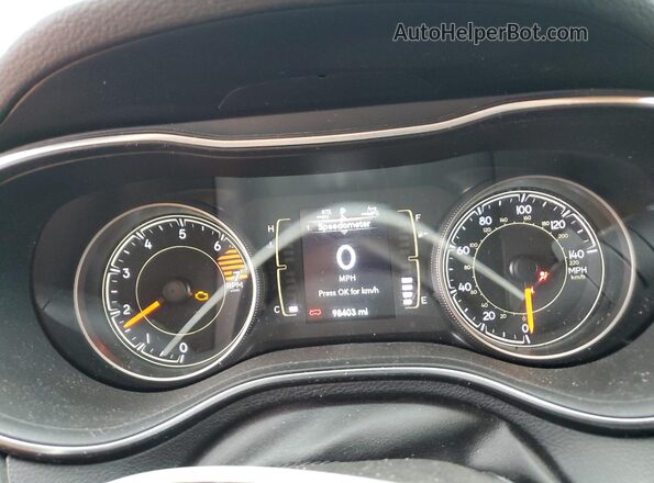 1C4PJLCB7LD569662 2020 JEEP CHEROKEE Синий Вид щитка приборов