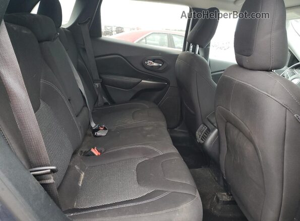 1C4PJLCB7LD569662 2020 JEEP CHEROKEE Синий Вид задней части салона