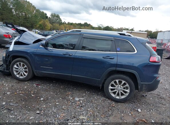 1C4PJLCB8KD444295 2019 JEEP CHEROKEE Blue Widok wnętrza 360 stopni