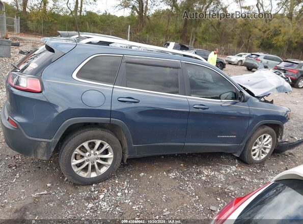 1C4PJLCB8KD444295 2019 JEEP CHEROKEE Blue Widok wnętrza z tyłu
