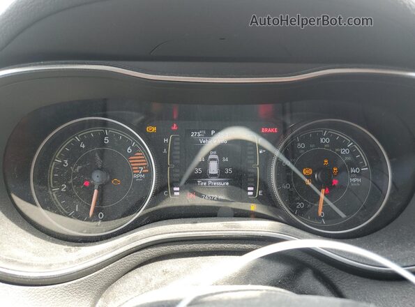 1C4PJLCB9LD556203 2020 JEEP CHEROKEE Silver Вид щитка приладів