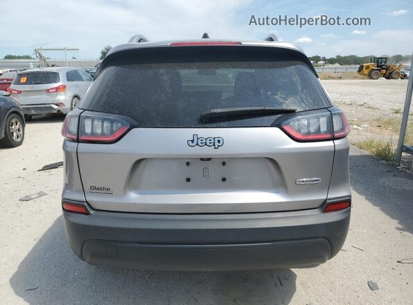 1C4PJLCB9LD556203 2020 JEEP CHEROKEE Silver Вид ззаду