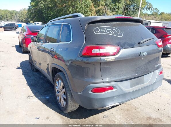 1C4PJLDB1GW200417 2016 JEEP CHEROKEE Gray Հետևի ձախ