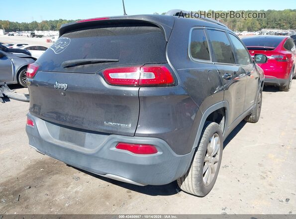 1C4PJLDB1GW200417 2016 JEEP CHEROKEE Gray Հետևի աջ