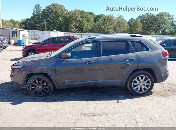 1C4PJLDB1GW200417 2016 JEEP CHEROKEE Gray Սալոնի 360 աստիճան տեսք
