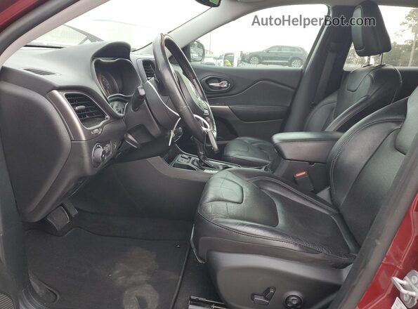 1C4PJLDB6LD568601 2020 JEEP CHEROKEE Red Vista interior delantera