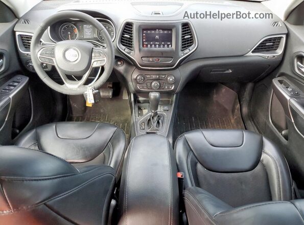 1C4PJLLB0LD557143 2020 JEEP CHEROKEE Gray Widok deski rozdzielczej