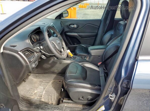 1C4PJLLB0LD557143 2020 JEEP CHEROKEE Gray Widok wnętrza z przodu