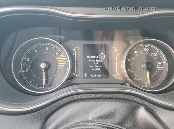 1C4PJLLB0LD586190 2020 JEEP CHEROKEE Gray ხელსაწყოთა პანელის ხედი