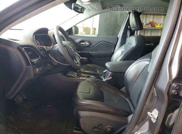 1C4PJLLB0LD611119 2020 JEEP CHEROKEE Charcoal Вид салону спереду