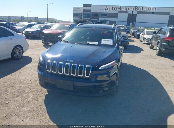 1C4PJLLB1JD552532 2018 JEEP CHEROKEE Black Вид щитка приладів