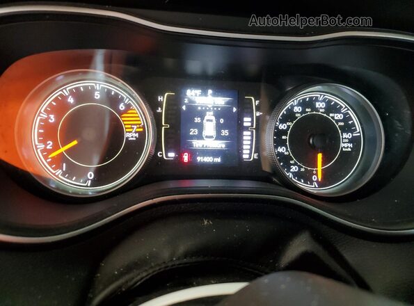 1C4PJLLB1LD596596 2020 JEEP CHEROKEE Gray ხელსაწყოთა პანელის ხედი