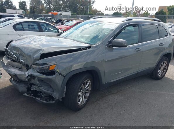 1C4PJLLB2LD519574 2020 JEEP CHEROKEE Серый Передняя левая четверть