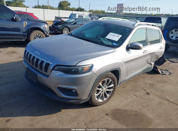 1C4PJLLB2LD585669 2020 JEEP CHEROKEE Silver წინა მარცხენა ხედი სამი მეოთხედიდან