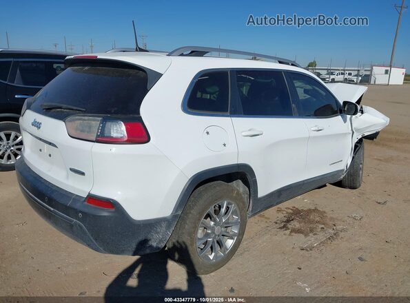 1C4PJLLB4LD561518 2020 JEEP CHEROKEE White Задня права чверть
