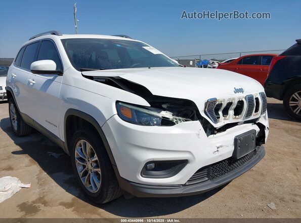 1C4PJLLB4LD580652 2020 JEEP CHEROKEE Белый Вид спереди
