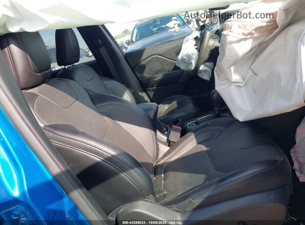 1C4PJLMX5ND533921 2022 JEEP CHEROKEE Синий Вид салона спереди