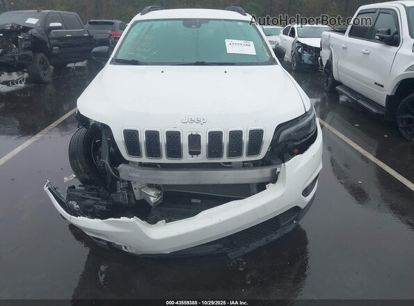 1C4PJLMX9ND513770 2022 JEEP CHEROKEE Белый Вид щитка приборов